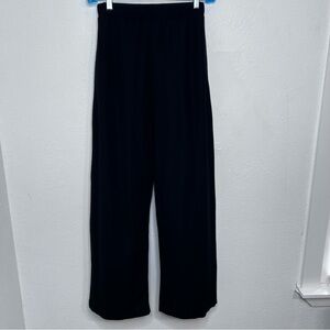 Zara Wide Legs Black Pans Size L